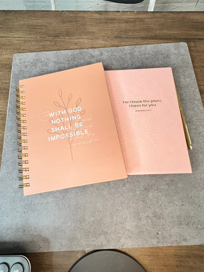 For I Know The Plans Notebook