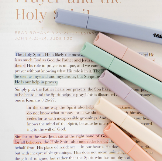 Bible Highlighters- Muted Pastel