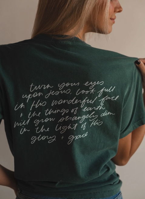 Glory + Grace Tee : Spruce