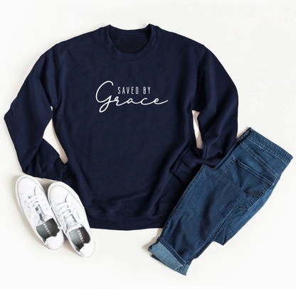 Saved By Grace Sweatshirt