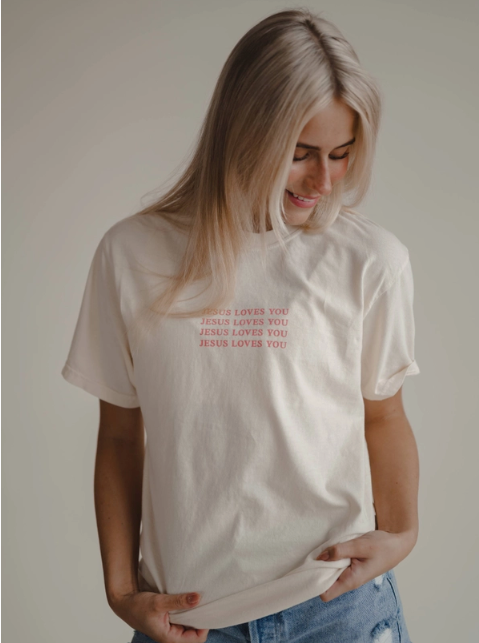 Jesus Loves You Tee | Christian Faith Tee