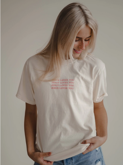 Jesus Loves You Tee | Christian Faith Tee