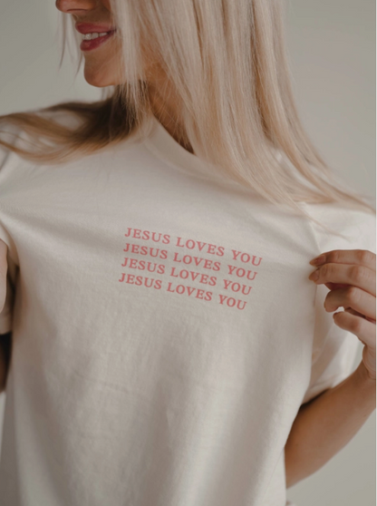 Jesus Loves You Tee | Christian Faith Tee