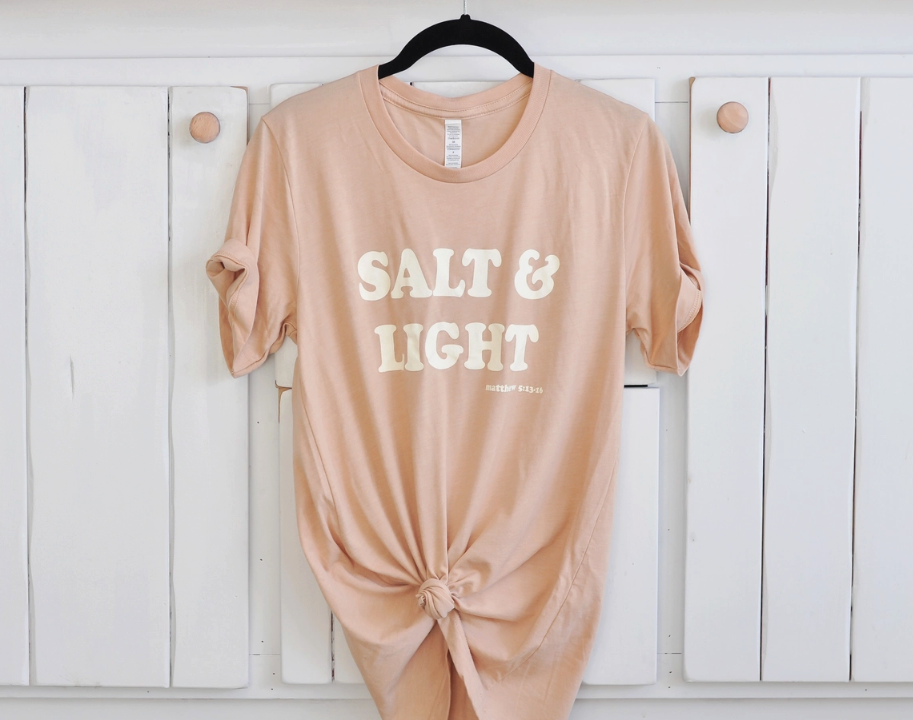 Salt and Light - Christian Graphic Tee