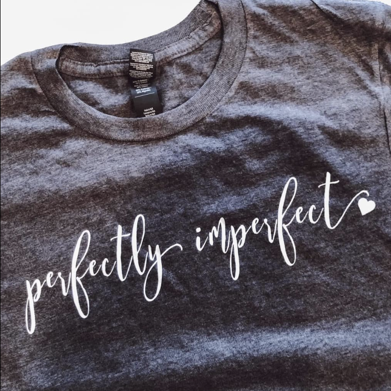 Perfectly Imperfect- Christian Graphic Tee