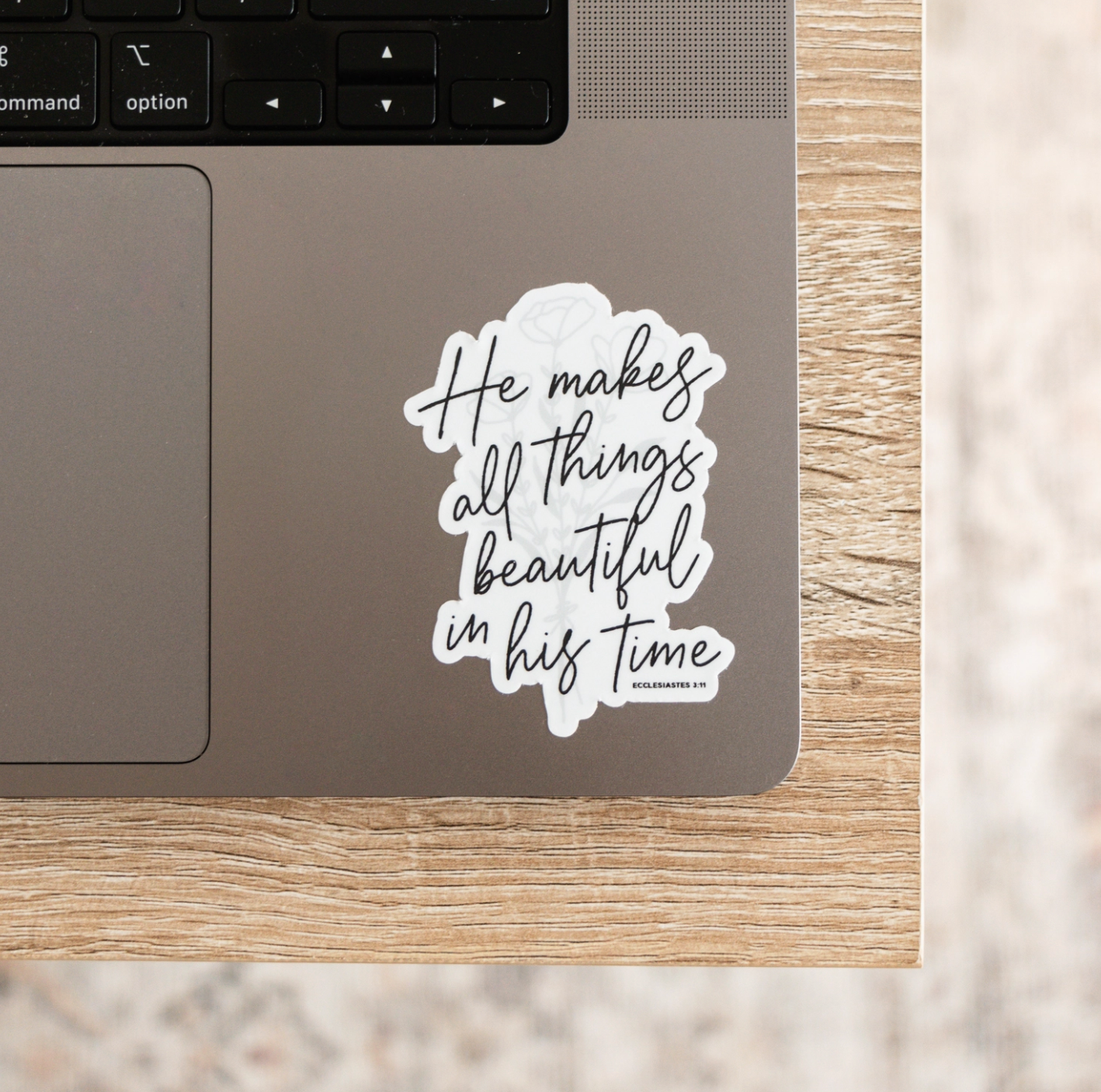 He Makes All Things Beautiful Christian Sticker